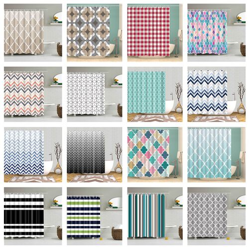 simple striped shower curtain curtain order