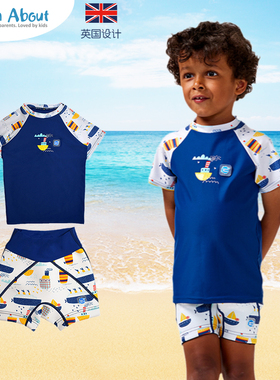 Splash About儿童泳裤小中男童女孩游泳衣可洗防水防漏宝宝游泳裤