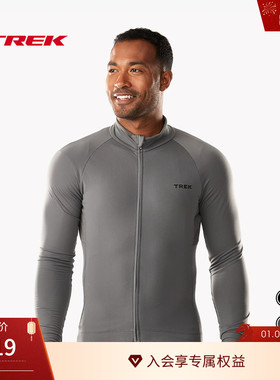 TREK崔克Circuit Thermal男式多功能弹力透气保暖抓绒长袖骑行服