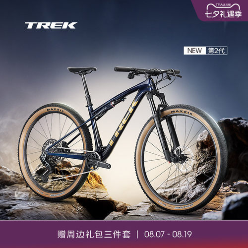 TREK崔克碳纤维软尾山地自行车