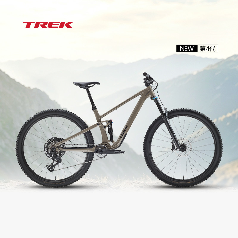 TREK崔克TOP FUEL 8轻量化缓震软尾竞赛级全避震越野山地自行车