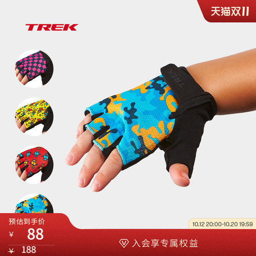 TREK崔克儿童半指骑行手套