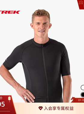 TREK崔克Circuit男式轻薄速干透气修身防晒短袖骑行服