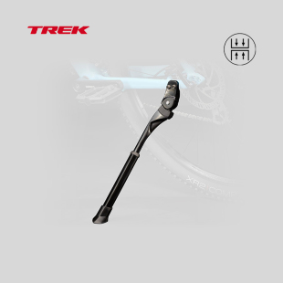 TREK崔克Bontrager坚固耐用可调节自行车一体式 后置撑脚架