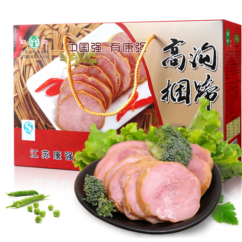 康强捆蹄800g盒装 江苏特产卤味美食 肉类熟食高沟涟水特产捆蹄