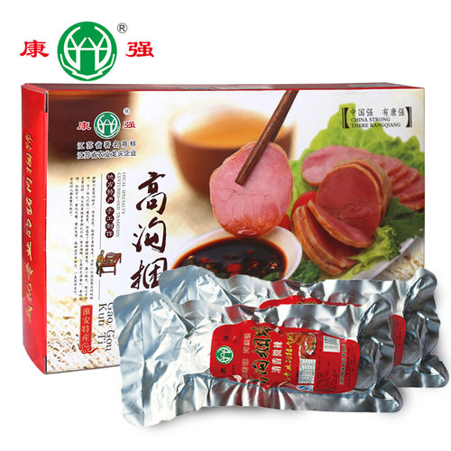 江苏康强捆蹄微辣400g礼盒装卤猪肉美食真空包装淮安涟水高沟特产 - 封面
