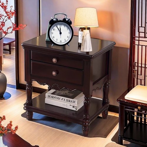 公主风实木多功能床头柜