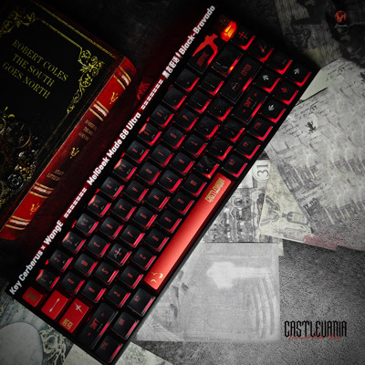 《德古拉》核动力金属漆烫金键帽