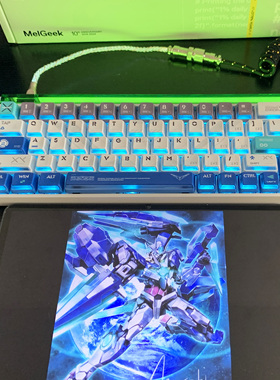 key cerberus《能天使》核动力PBT透明五面热升华透光客制化 键帽