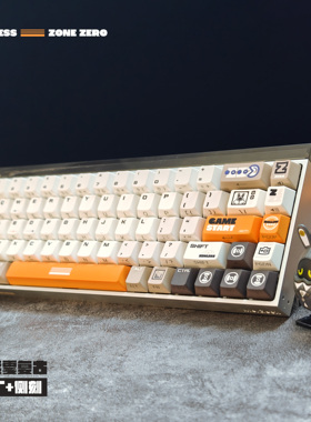 key cerberus zzz  原厂侧刻核动力雾透PBT五面热升华透光键帽