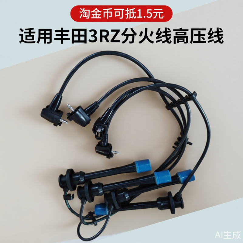 适用丰田3RZ分火线高压线