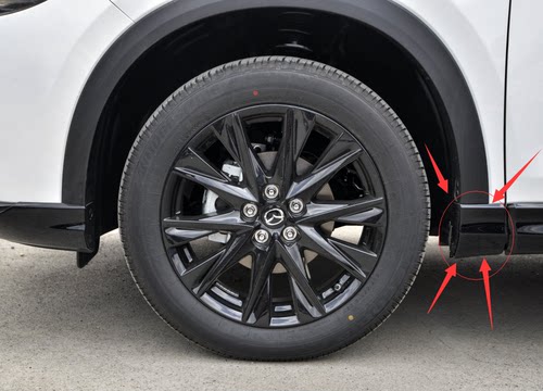 CX5二代前叶子板轮眉包角下部