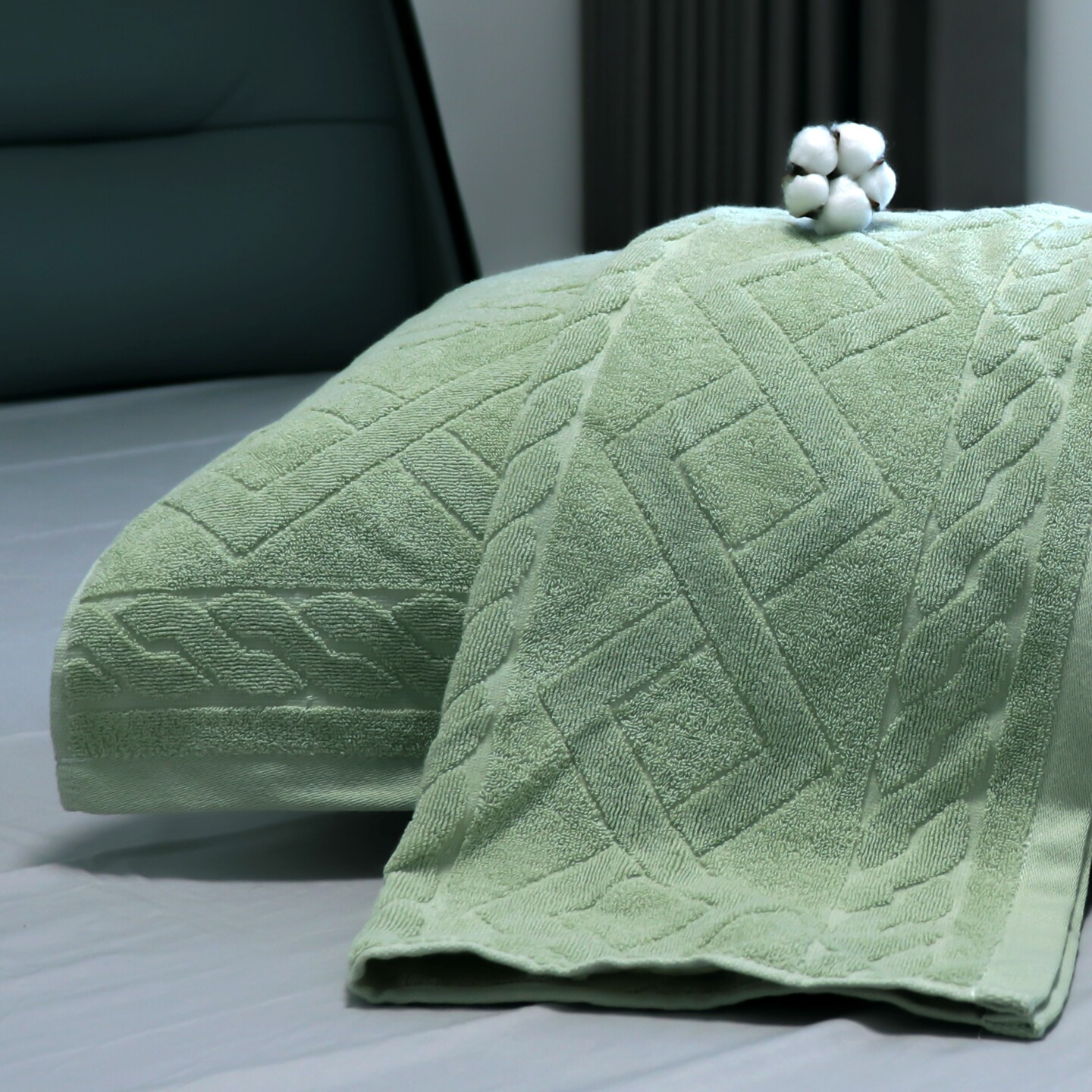 上海老牌全棉枕巾一对80年代老式枕头毛巾枕头巾复古怀旧毛圈盖巾