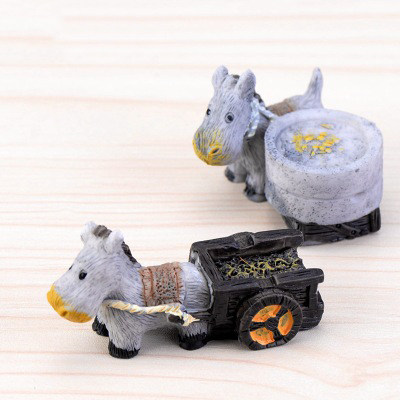 苔藓微景观复古怀旧风树脂工艺品