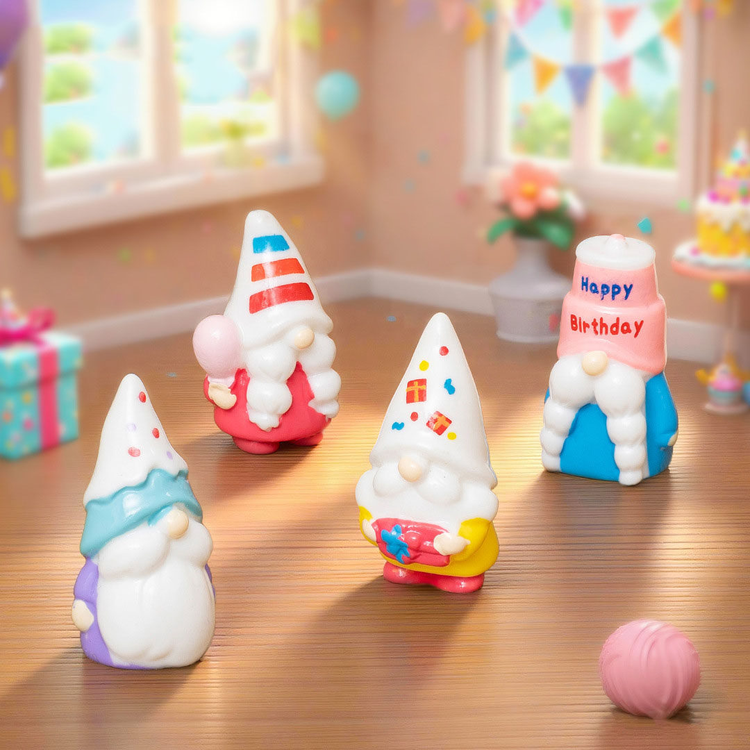 跨境外贸微景观创意生日小矮人萌粒公仔 DIY装饰品迷你树脂小摆件,家居饰品,装饰摆件,淘宝优惠券,粉丝福利购,淘宝优惠卷