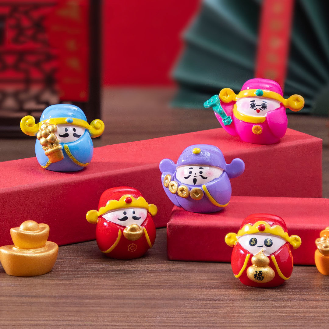 微景观创意财神爷达摩招财公仔DIY装饰品迷你车载桌面树脂小摆件,家居饰品,装饰摆件,淘宝优惠券,粉丝福利购,淘宝优惠卷