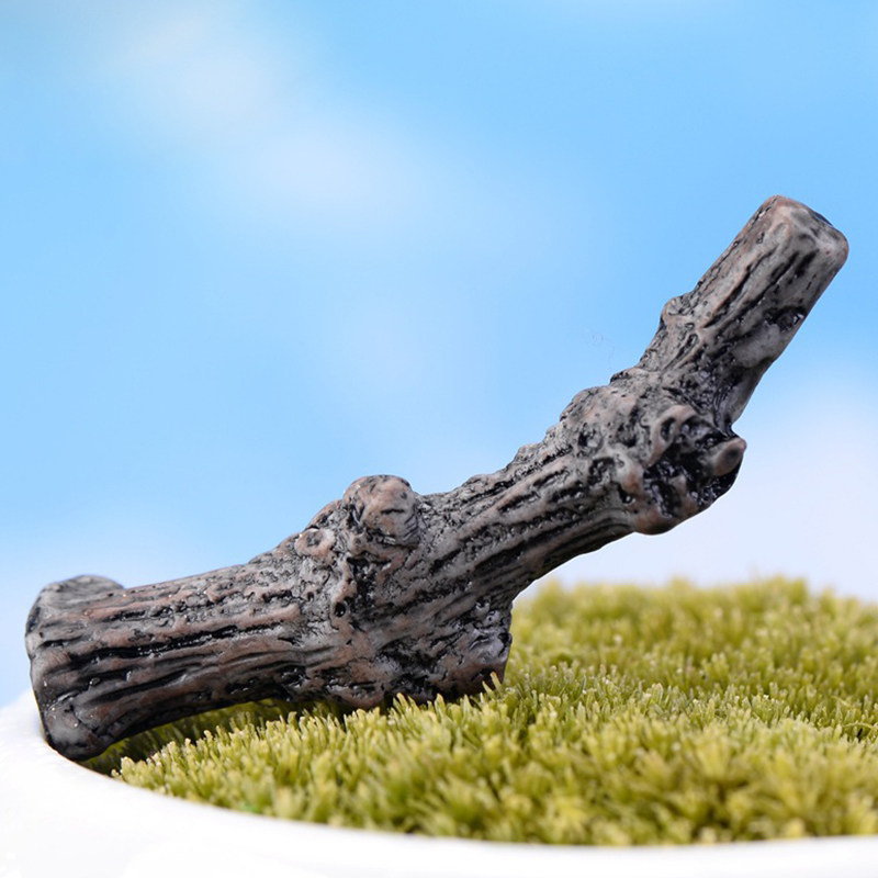 微景观仿真树枝创意造景迷你枯树枝卡通玩具diy手工配件5cm小木头_虎窝淘