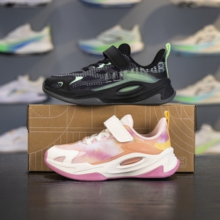 李寧男女小童休閑鞋 新款 暗夜精靈5減震回彈運動鞋 YKNV042 2025秋季