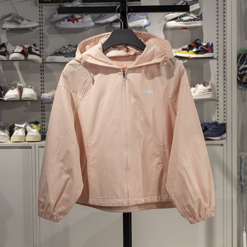 李宁运动风衣宽松舒适