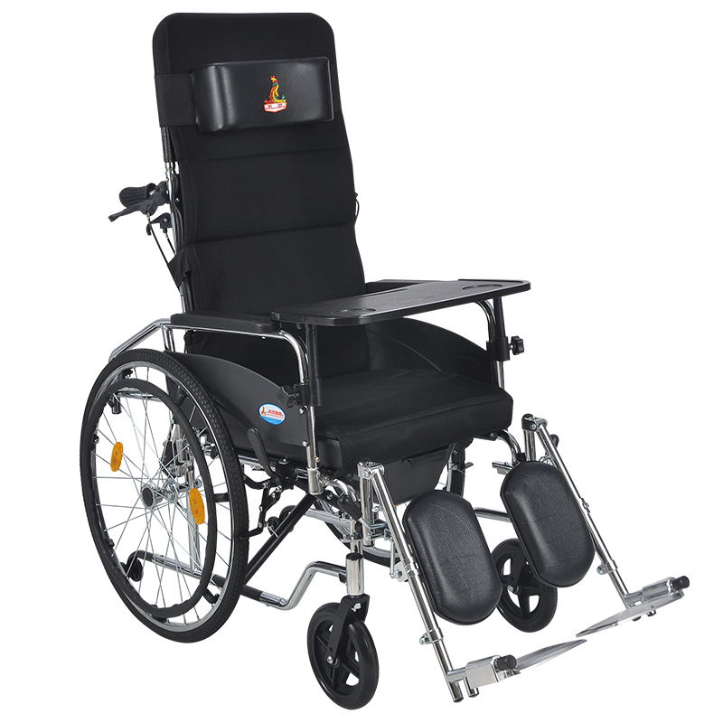 凤凰铝合金轮椅折叠轻便小型老人手推车老年便携超轻残疾人轮椅