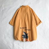 c16黄色吉祥短袖