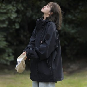 1404-1-9296-p80外套款春秋季美式冲锋衣男女连帽夹克图片
