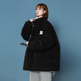 男女加厚棉服两面穿棉外套1404-1-MY9375-P85，男装棉衣，星座1404-1