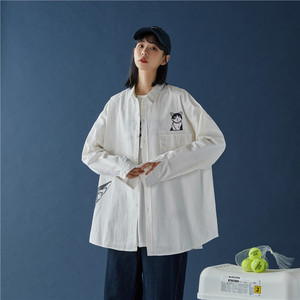 男女装新品精品港风火影陆飞长袖衬衫714-1-C17港
