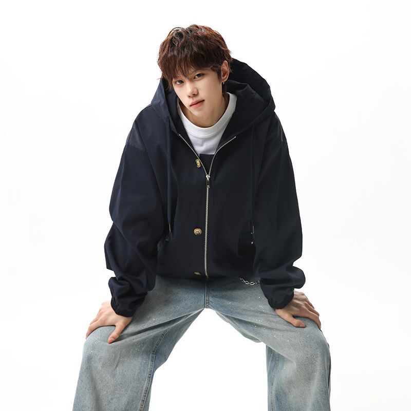 复古日系外套夹克情侣百搭潮男青少年1404-99706-p73，男装夹克，星座1404-1