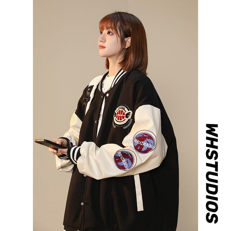 1404-1-9200-p85高品质棒球服潮流时尚简约休闲百搭夹克,男装夹克,星座1404-3