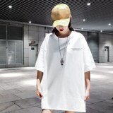 1404-2-1066-p30男新款时尚港风体恤短袖夏高品质纯棉T恤全棉，男装T恤，星座1404-3