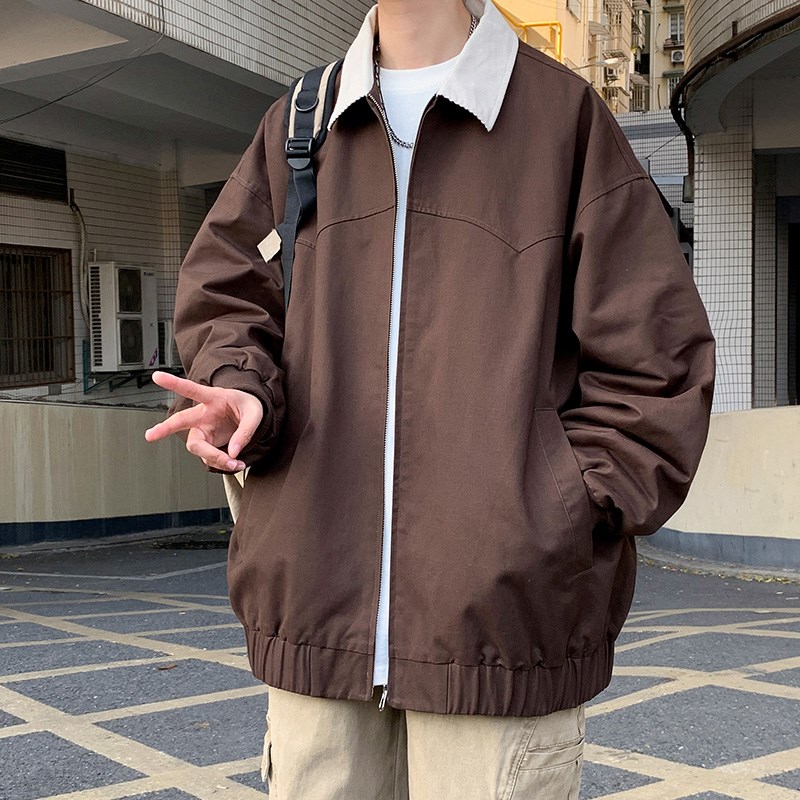 1404-2-9290-P70春秋纯色时尚夹克精致做工精细，男装夹克，星座1404-1