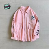 粉色长袖