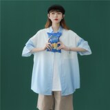 休闲男女装新品精品港风渐变衬中性1404-1-C29-p50，男装衬衫，星座1404-3