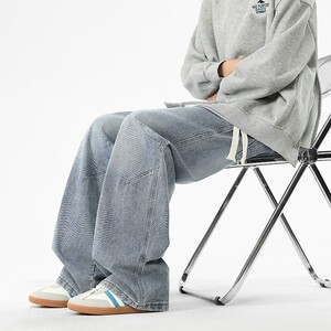 1404-2-9191-p48--2025 休闲宽松 立体青少年百搭 冲锋裤图片