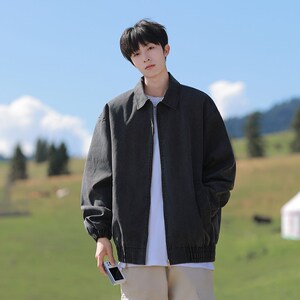 1404-1-96112-p80高品质棒球服 潮流夹克冲锋外套 休闲百搭图片