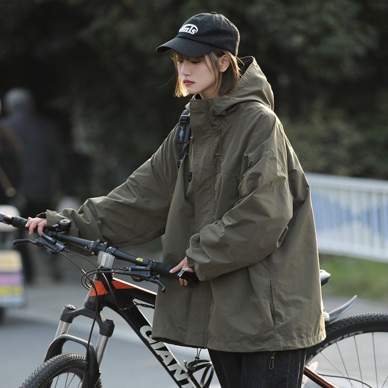 1404-1-9216-p80棒球服潮新款冲锋衣时尚休闲夹克，男装夹克，星座1404-1