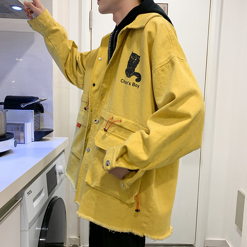 714-3-S607男士外套新款港风日系外套夹克款精品XbmnMS图片