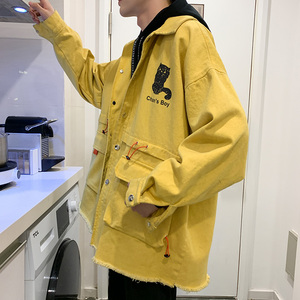 714-3-S607男士外套新款港风日系外套夹克款精品XbmnMS图片