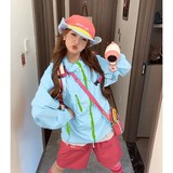 休闲男女装新品精品粉色原纱防晒服7730-38-k328-20pP58，男装防晒衣，星座1404-1