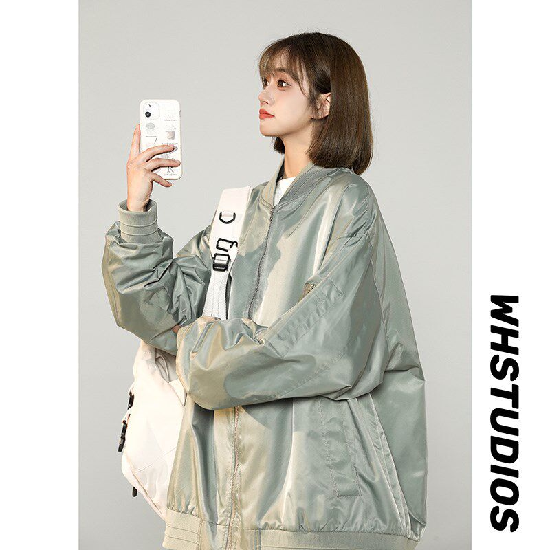 1404-1-9350-p80高品质棒球服潮流冲锋衣 简外套休闲百搭图片