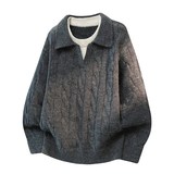 1404-1-9836-p57棒球服潮时尚冲锋衣休闲毛衣，男装针织衫/毛衣，星座1404-1