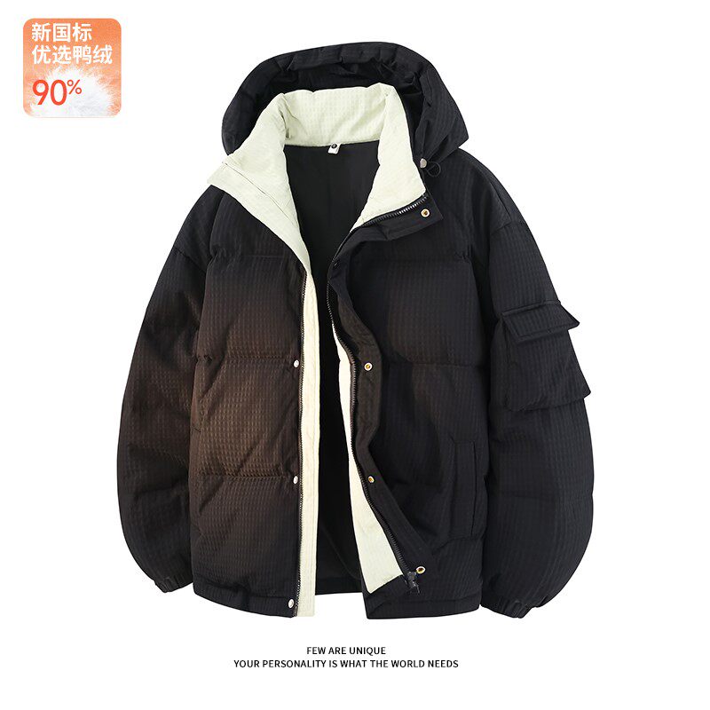 1404-2-D6560-p260--2025 休闲宽松青少年百搭90绒羽绒服图片