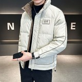 1404-4886--p105--2025休闲宽松青少年百搭防风保暖羽绒服，男装羽绒服，星座1404-1