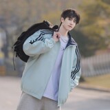 复古女外套夹克情侣百搭潮男女青少年1404-1-99969-p75，男装夹克，星座1404-1