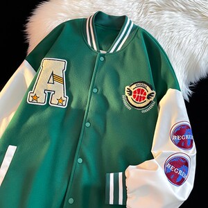 1404-1-9200-p80高品质棒球服潮流时尚 简约 休闲百搭夹克图片