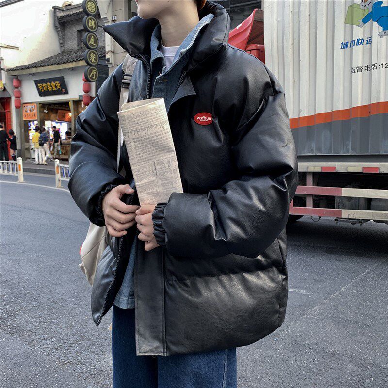 1404-1-m616-P130男女生J加厚棉衣新款港风夹克款皮尤外套,男装夹克,星座1404-3