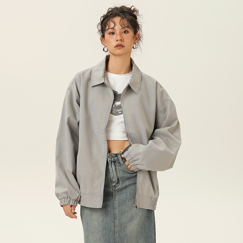 1404-1-96112-p80高品质棒球服潮流冲锋衣中性风外套休闲百搭图片