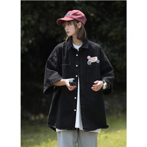 夏季新款潮流港风 男女短袖 舒适--宽大运动风1404-1-9128-P75图片