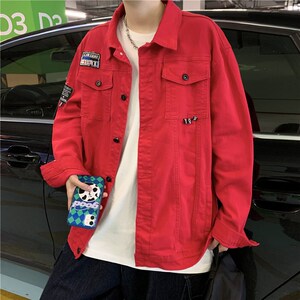 1404-1-S18-p55男新款日系男装夹克休闲短款外套款图片